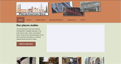 Desktop Screenshot of preservationerie.org